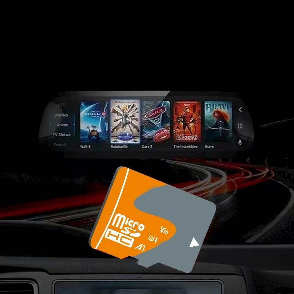 V102 64GB MicroSD Memory Card - Class 10 High-Speed TF Storage for 4K Video, Phones, Tablets & Cameras