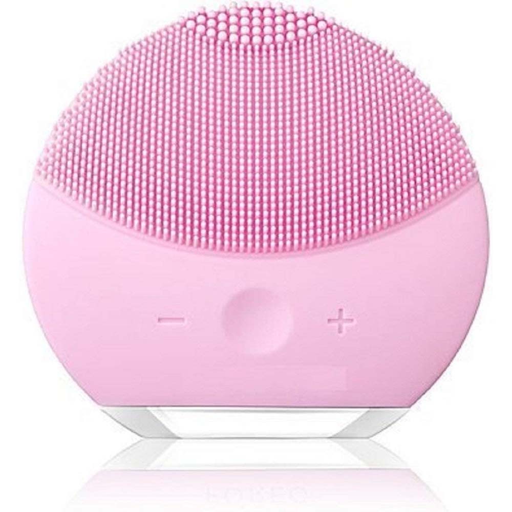 Mini Dual-Sided Smart Silicone Electric Facial Cleansing Device | Rechargeable, Gentle, and Multicolor