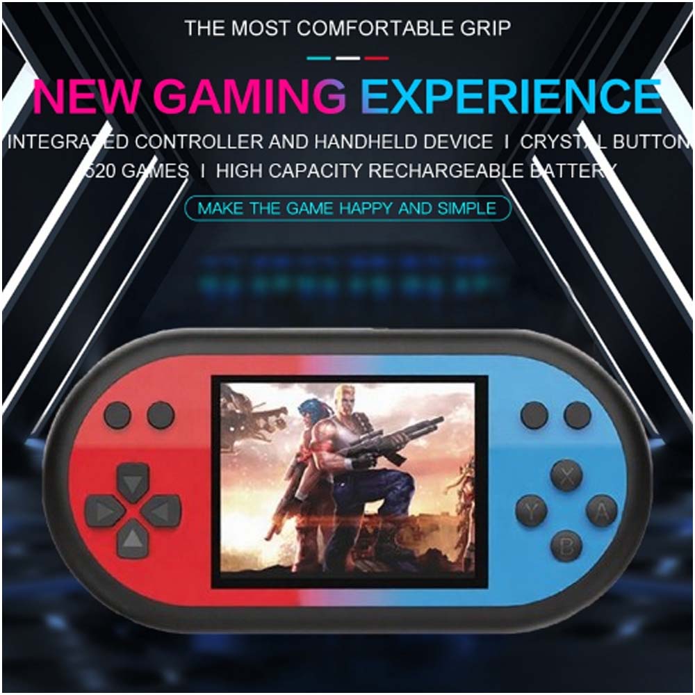 Q8 520-in-1 Handheld Game Player - Portable Mini Video Game Console for Kids, Retro Gaming Gift