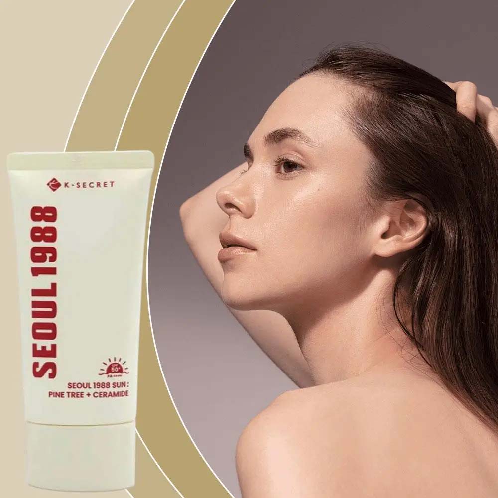 K-Secret Seoul 1988 Collagen Repair Snail & Rice Cream - Anti-Wrinkle, Moisturizing & Firming Face Cream for Youthful Skin