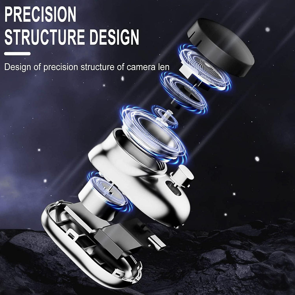 Mini Electric Shaver - Pocket-Sized, Rechargeable & Waterproof for Travel, One-Button Operation for Men & Women (Multi-Colour)