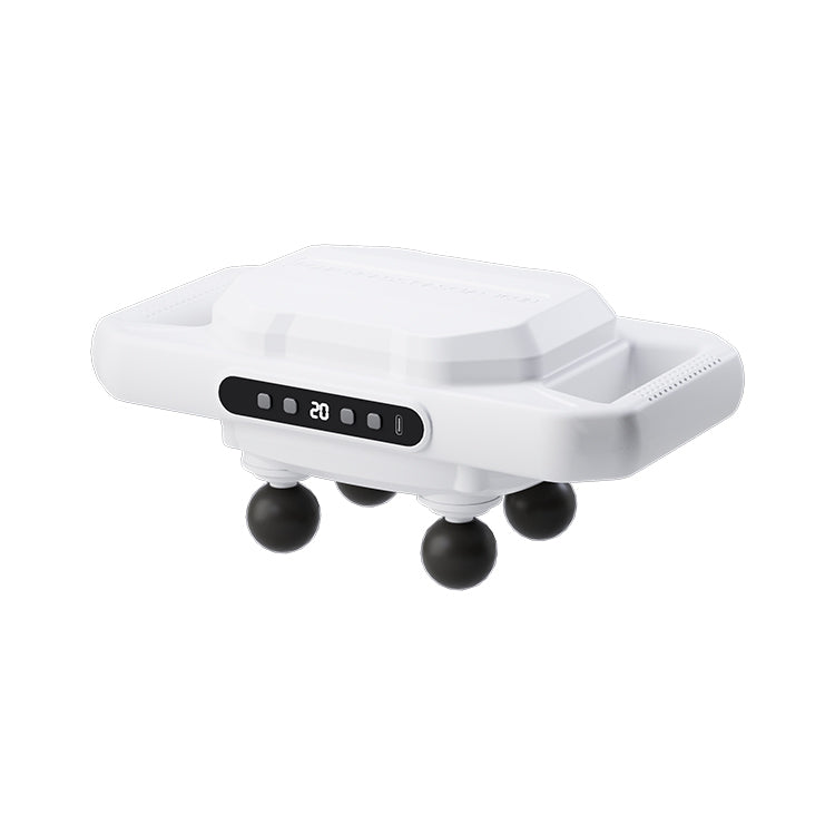 Tissue Body Massager | Powerful Fascia Gun Massage Hammer with Six Attachments | Relieve Muscle Soreness & Improve Circulation