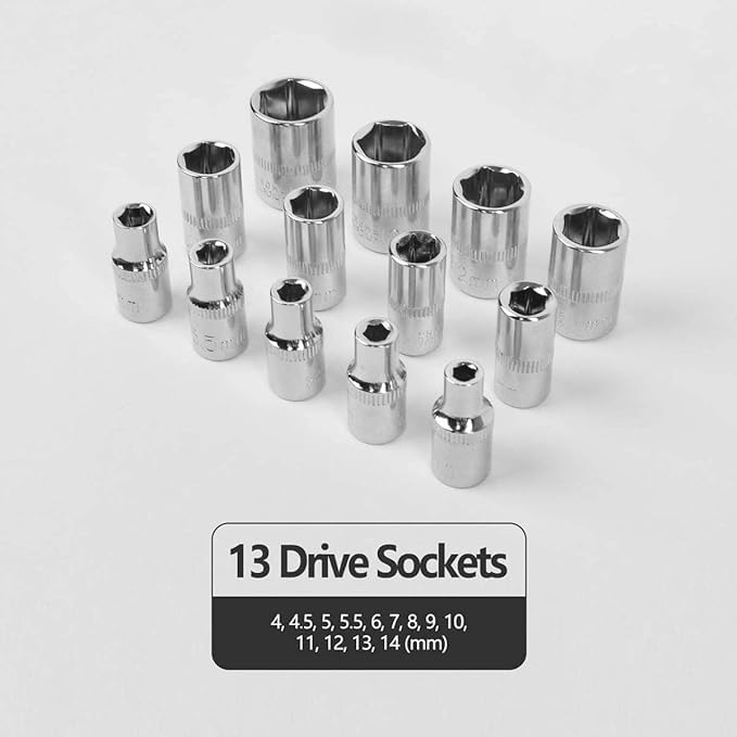 46pcs Manual Machine Auto Repair Combination Tool Set – Essential Kit for Every Handyman