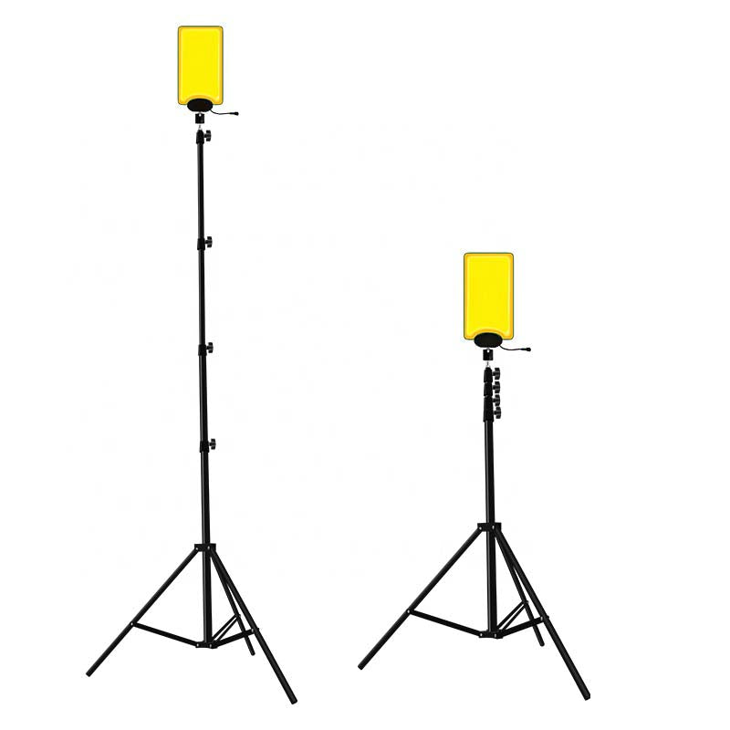 Portable Outdoor Dual Color Lighting | DC 12V Telescopic Tripod COB LED Camping Lights