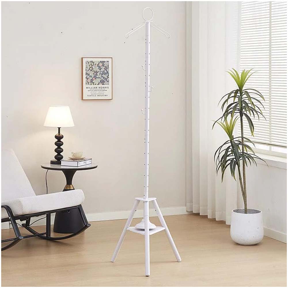 175cm Hanging Clothes Steamer Rack with Incense Burner - Multi-Color Space-Saving Garment Drying & Aromatherapy Stand