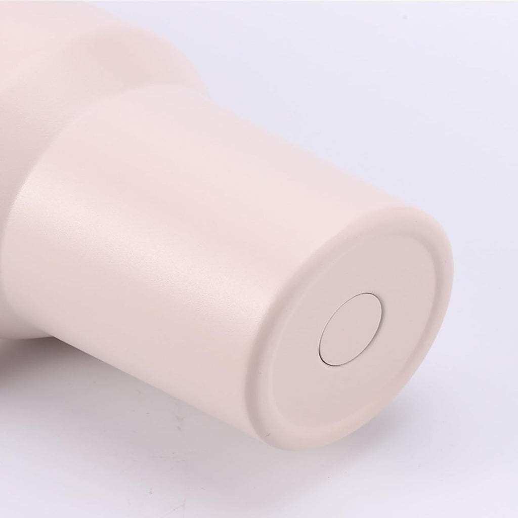 Stainless Steel Vacuum Mug with Screw Lid & Straw – Sweat-Proof, Leak-Proof Travel Flask for Hot & Cold Beverages