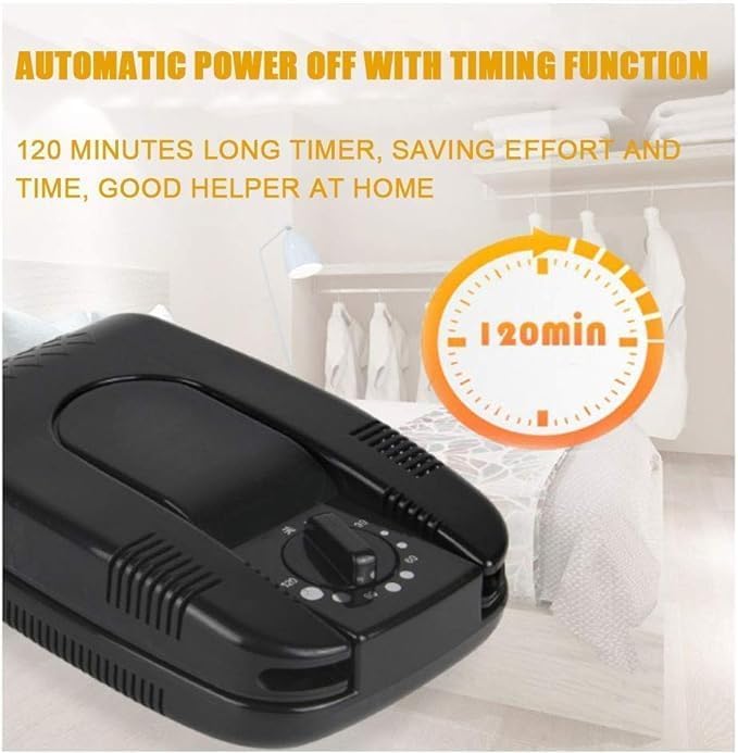 200W Portable Electric Shoe Dryer – Keep Your Footwear Dry and Fresh in Any Color