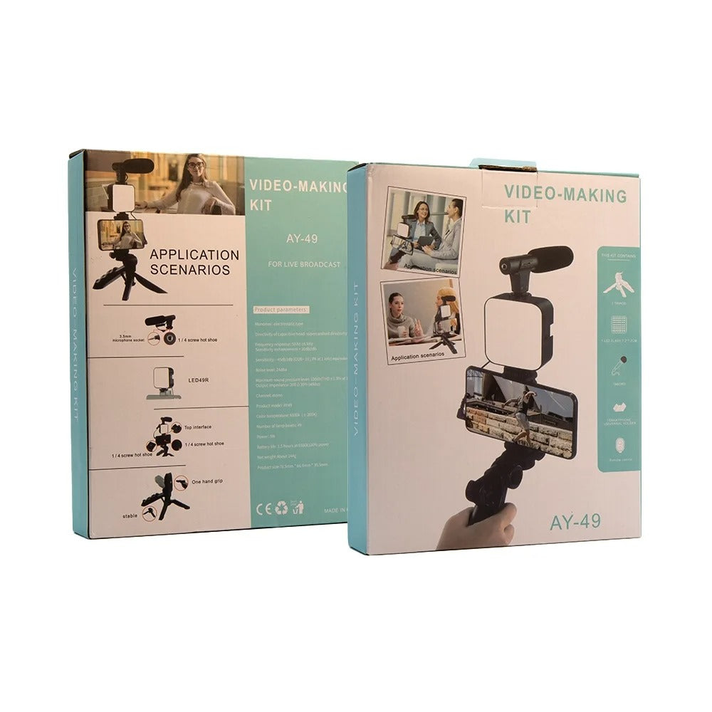 AY 49 Video Making Kit – Complete Solution for Professional Filmmaking