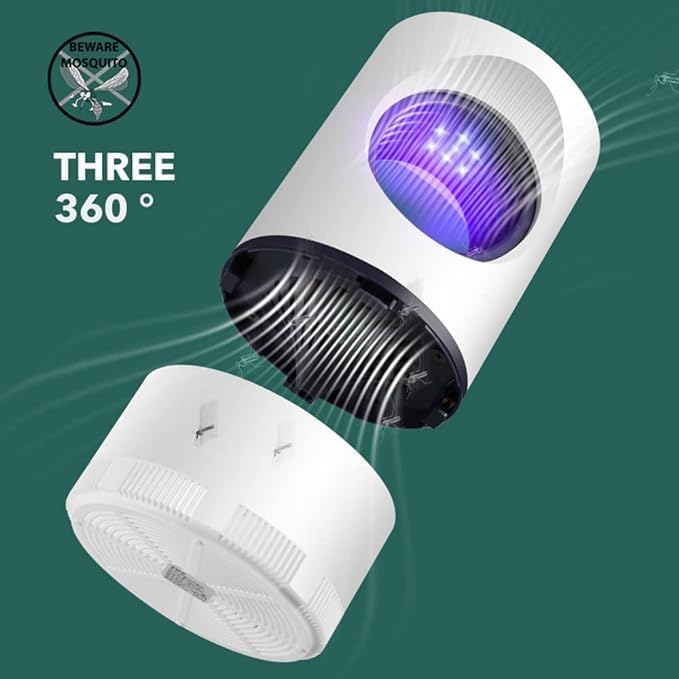 Electric Photocatalytic Mosquito Killing Lamp | LED Anti-Mosquito Killer Light with USB Power | For Indoor and Outdoor Use