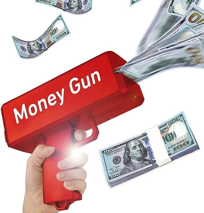 Super Money Gun | Unleash Fun & Excitement at Your Parties