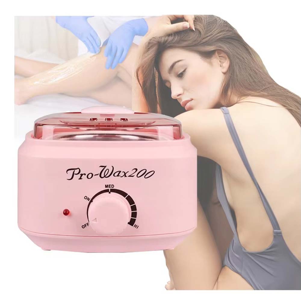 200 Pro Professional Wax Heater - Hair Removal Wax Warmer Machine for Salon & Home Use with Adjustable Temperature