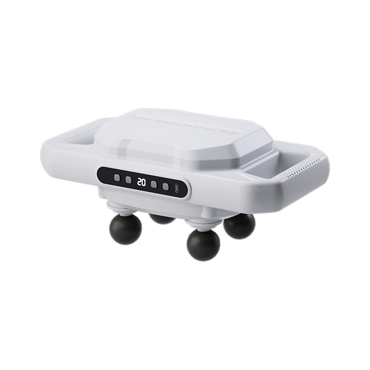 Tissue Body Massager | Powerful Fascia Gun Massage Hammer with Six Attachments | Relieve Muscle Soreness & Improve Circulation