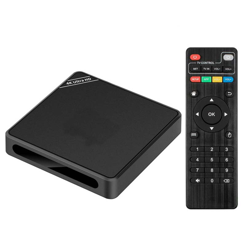 4K Ultra HD Android 15.0 TV Box - 8GB RAM + 128GB ROM, HDR10+, Dolby Audio, WiFi 6, BT 5.2, Voice Remote