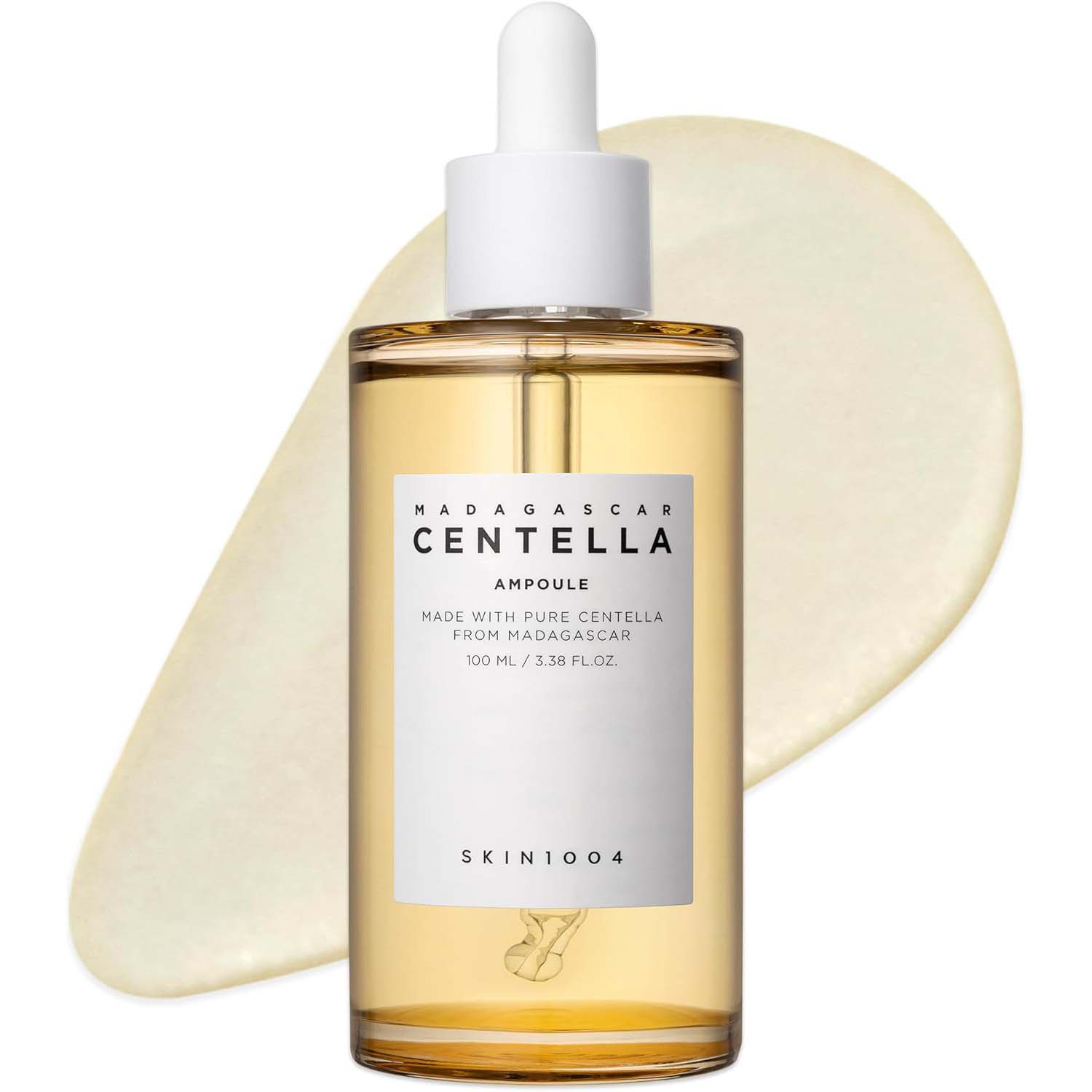 SKIN1004 Madagascar Centella Asiatica 100% Ampoule. Pure extract serum for intensely soothing sensitive & acne-prone skin.