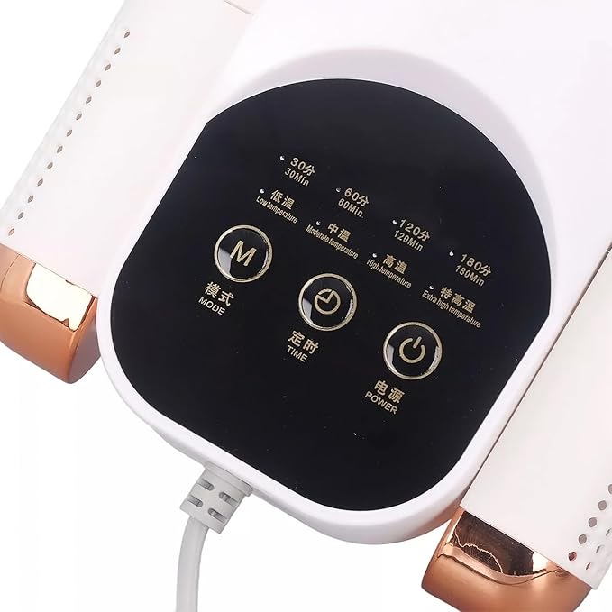 Electric Shoe Dryer with Adjustable Rack & Timer | Multi-Functional Boot Warmer & Glove Dryer for Sweaty Shoes