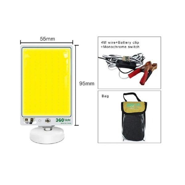 TM-25 360 Light Mini Size Lantern | LED Camping Pocket Light | COB Outdoor Hiking, BBQ, Car Repairing Lamp