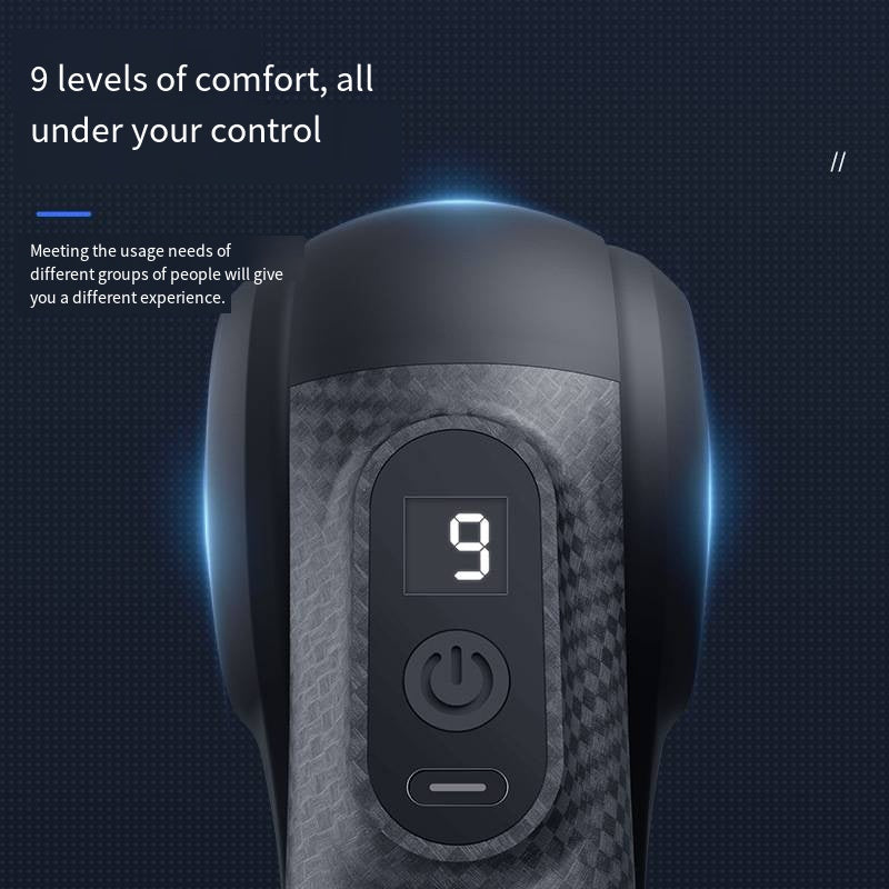 Rechargeable Electric Muscle Massager - Portable Cordless Massage Gun for Body & Head, Intense Percussion Therapy