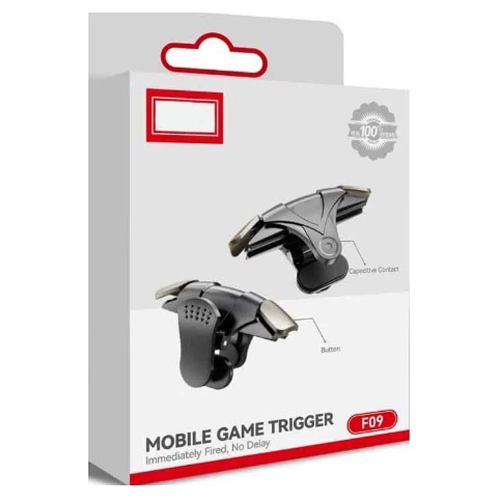 ET-F09 Finger Trigger Game Controller - Plug & Play Mobile Gamepad for iOS/Android, No Bluetooth or Charging Needed