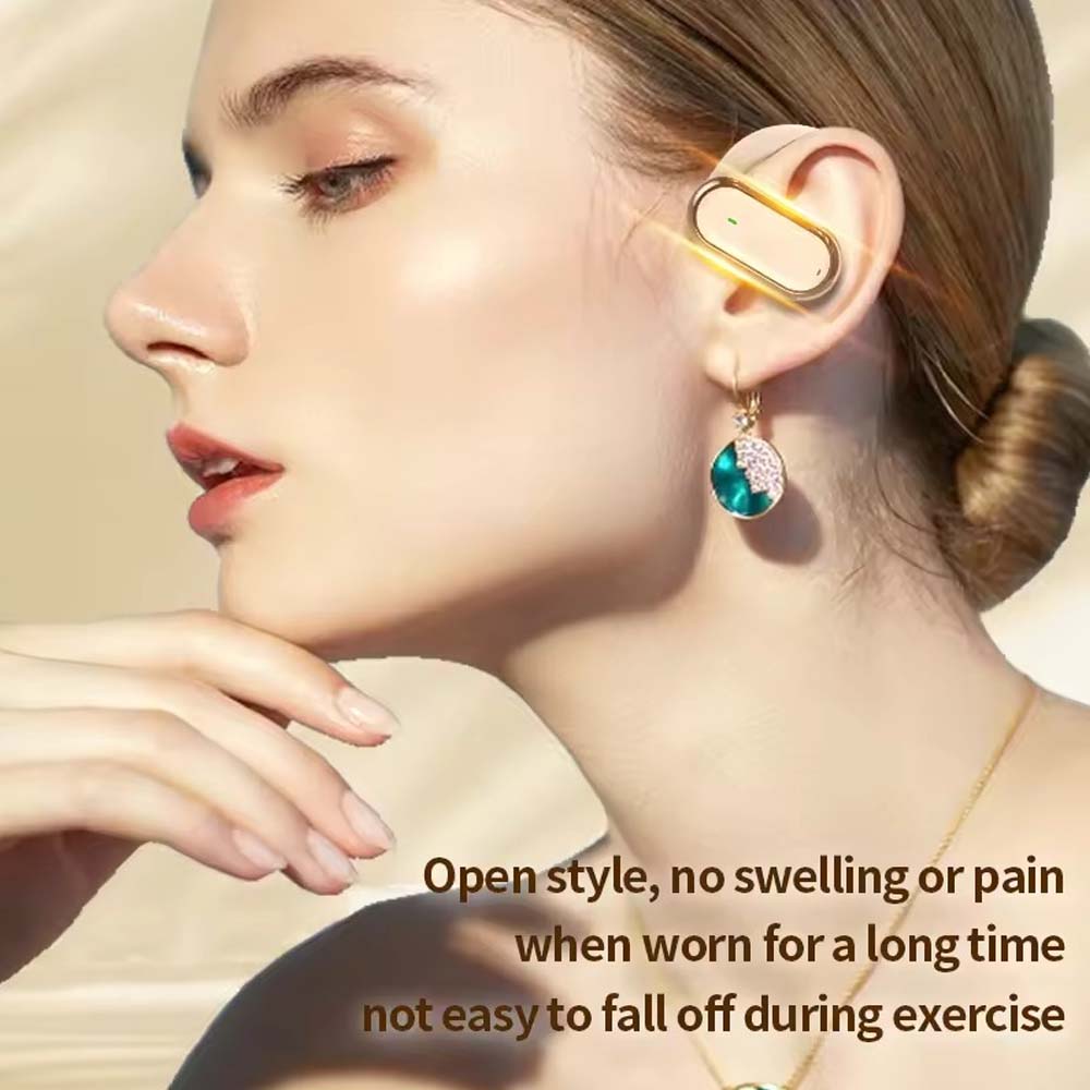 U-17H Wireless Bluetooth Headphones - Smart Touch Control, IPX5 Waterproof, Sports Earbuds for All Smartphones (Black)