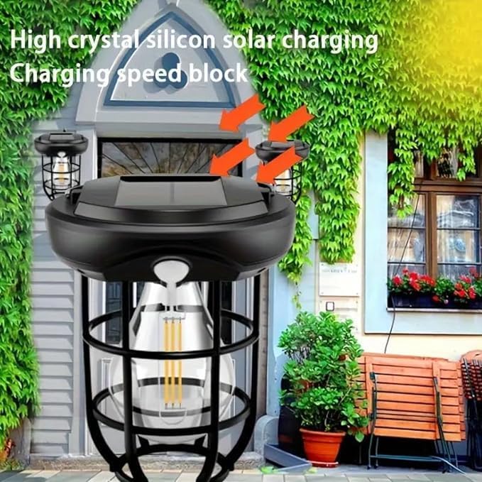 Portable Hanging Solar Light – Multifunctional, Waterproof Induction Lamp for Outdoor Environments