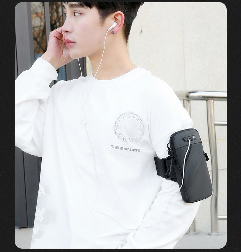 ET-S9 Universal Sport Armband Bag - Waterproof, Multi-functional Armband for Running, Hiking, Camping, and Outdoor Activities