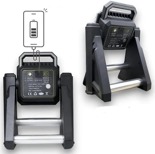 Multifunctional Work Light with Telescopic Base – Adjustable Height & Bright LED Illumination, Portable and Durable for Indoor & Outdoor Use, Ideal for Construction, DIY, and Emergency Lighting