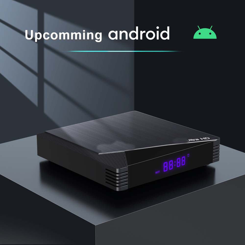 8K Ultra HD Android 12.1 TV Box - 8GB RAM + 128GB ROM, 4K HDR, Dolby Audio, WiFi 6, Bluetooth 5.2