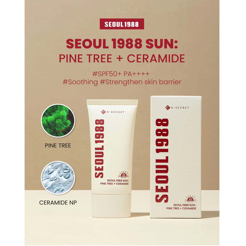 K-Secret Seoul 1988 Collagen Repair Snail & Rice Cream - Anti-Wrinkle, Moisturizing & Firming Face Cream for Youthful Skin