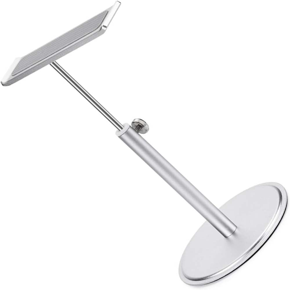 Adjustable Aluminum Headphone Stand - Anti-Slip Desktop Organizer with Shelf for Headsets & Accessories