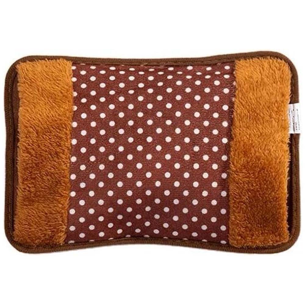 Rechargeable Electric Hot Water Bottle - Quick Heat in 15 Minutes, Portable & Effective for Muscle Pain Relief, Neck, Back, and Lumbar Pain, Warm Bed Companion - Soft, Durable, and Safe with 5-8 Hours Heat Retention