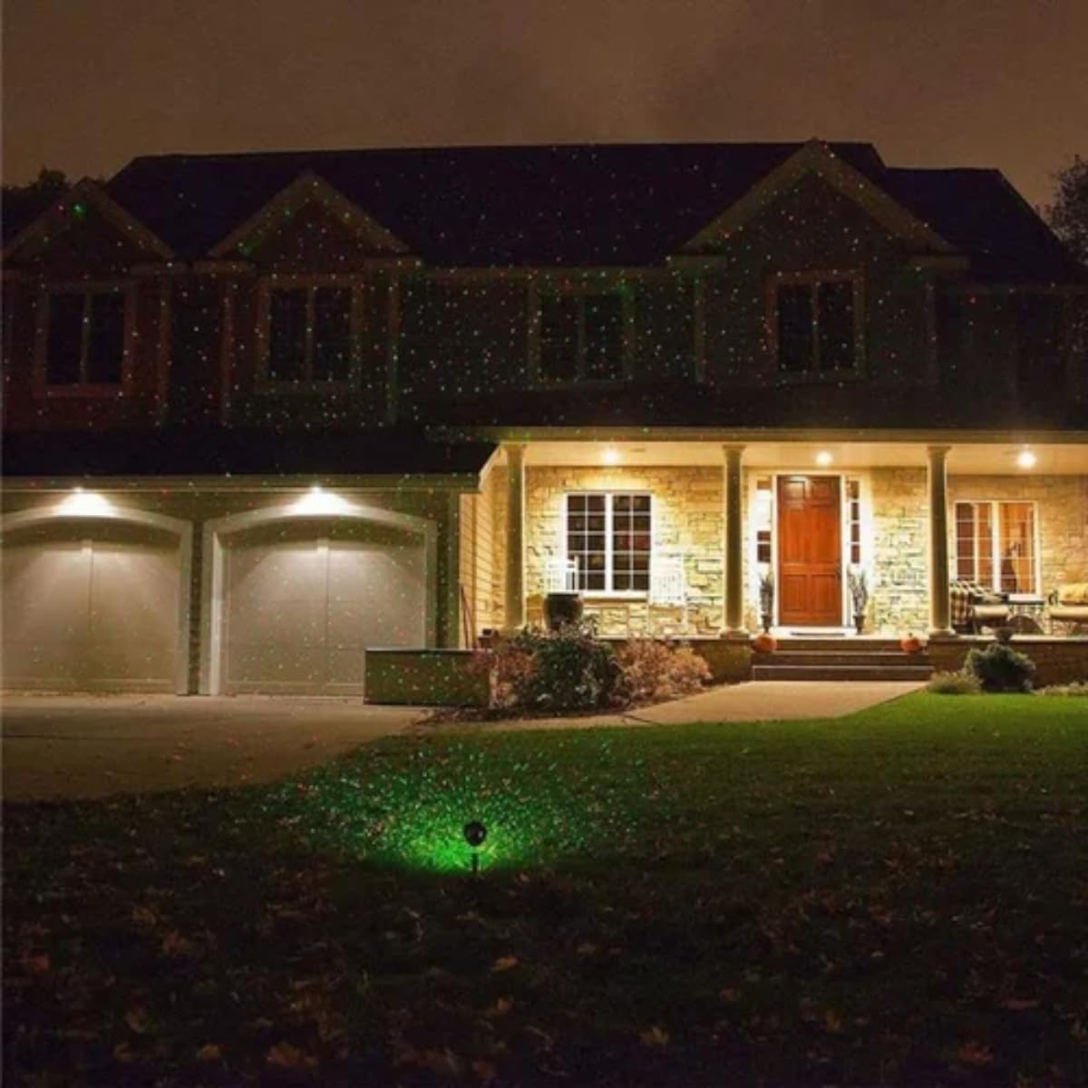 Indoor and Outdoor Laser Light Projector | Instantly Illuminate Your Home with Thousands of Dazzling Stars | Perfect for Parties, Holidays, and Décor
