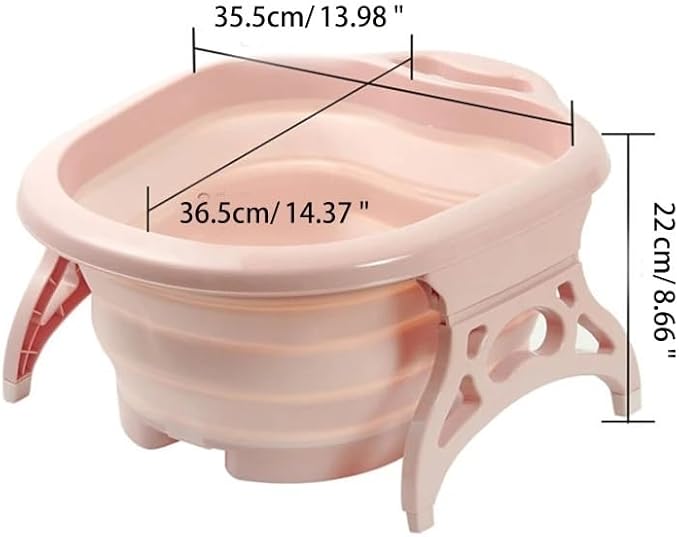 Green Collapsible Foot Spa Tub – Your Go-To for a Luxurious Pedicure and Relaxation Anywhere