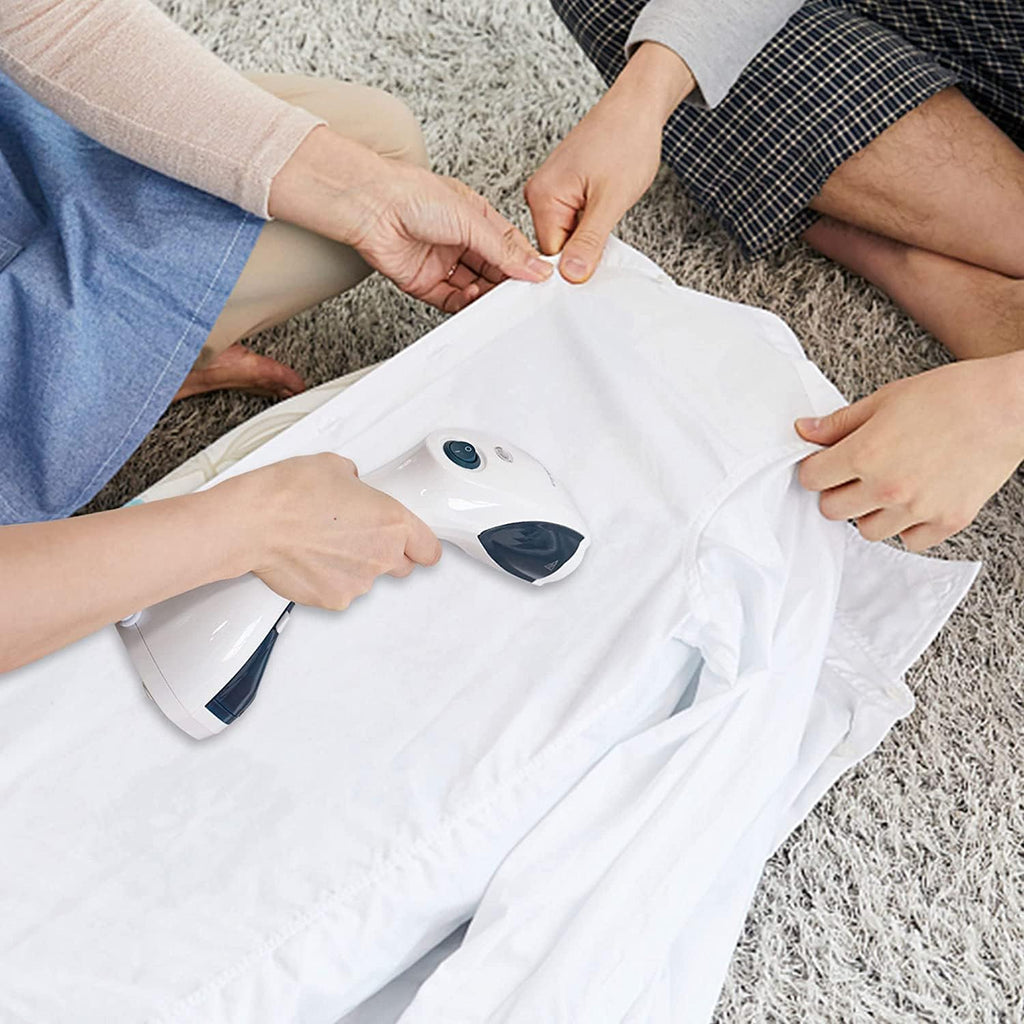 Portable Vertical Steam Iron | 1100W | Continuous Steam Output 28 g/min | Double Use Brush Head | 200ml Tank for Home and Travel