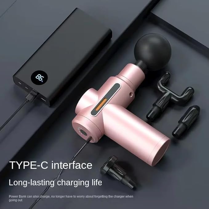 New Mini Massage Gun | Revolutionizing Muscle Relaxation with Hot and Cold Therapy | Compact Relief for Sore Muscles