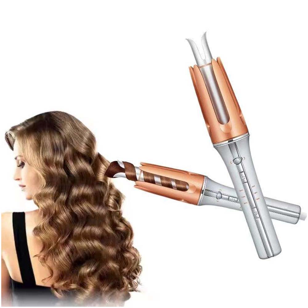Fully Automatic Hair Curler - Negative Ion Technology for Effortless Lazy Curls & Big Waves, Hair-Friendly Electric Styler