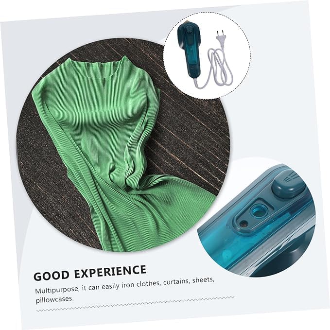 Portable Steamer for Clothes | Mini Electric Iron Steamer with Steamer Basket | Lightweight, Small Travel Clothing Steamer for Home Use