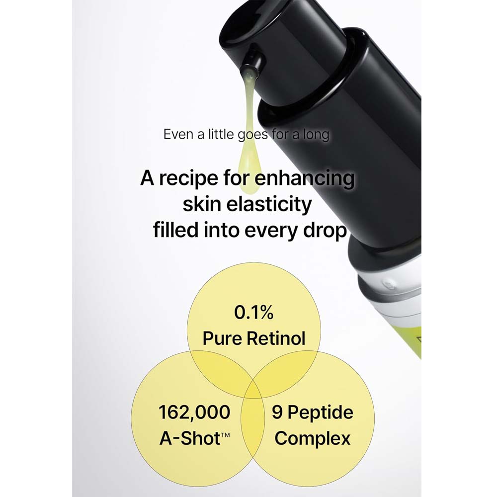 THE VITA-A Retinol Shot Tightening Serum. Potent anti-aging treatment for wrinkles, firmness & skin renewal. 30ml.