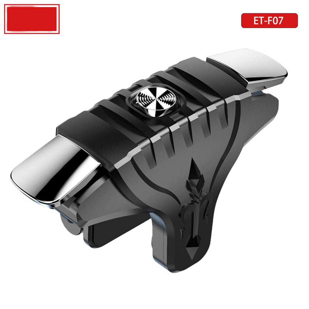 ET-F07 PUBG Mobile Game Triggers - Dual Shooting Buttons for Call of Duty & Mobile Games, Universal Clip-On for iOS/Android