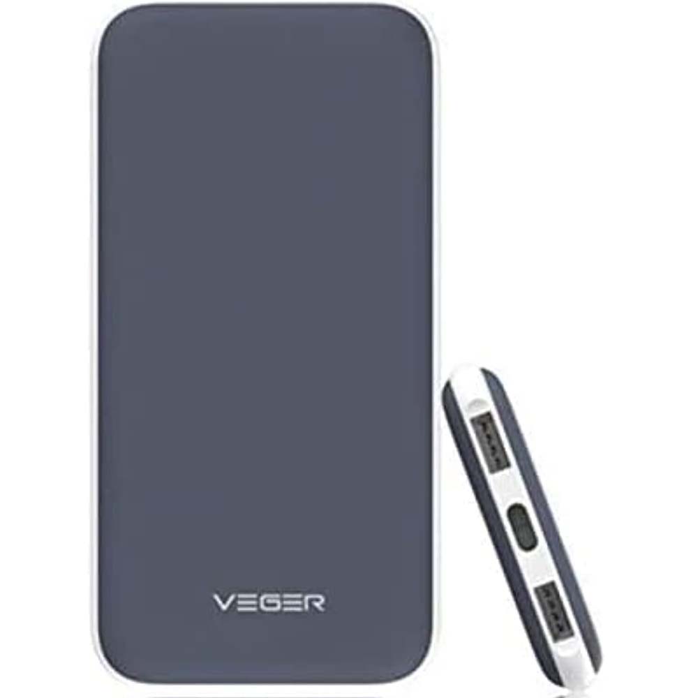 VEGER 25000mAh Power Bank 92.5W high-speed portable charger with Micro cable for iPhone, Samsung, iPad & more. Model V11W.