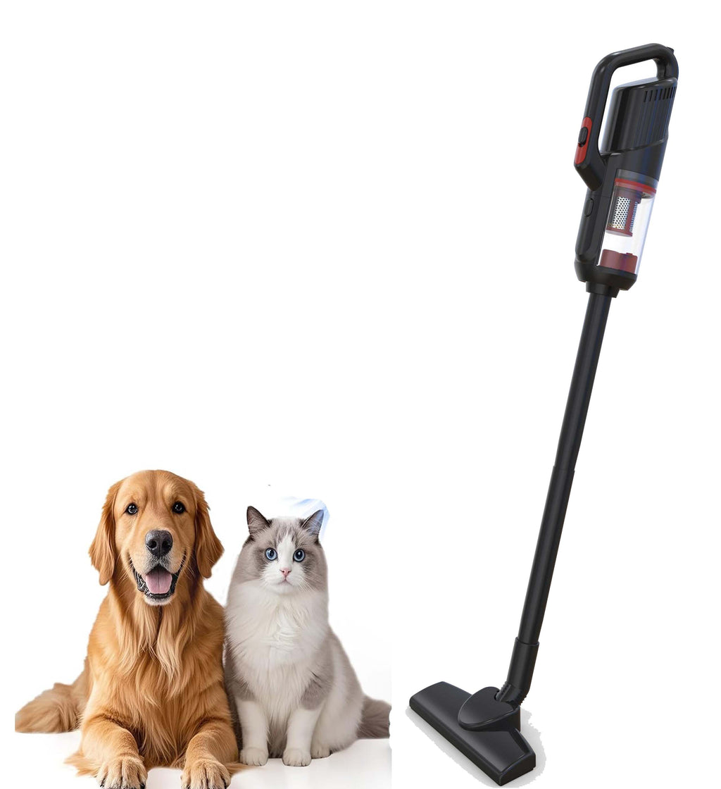 Cordless Stick Vacuum Cleaner – 2-Speed, 800W Power Suction, Lightweight, Ideal for Pet Hair, Home, Hard Floor, Carpet, and Car Cleaning