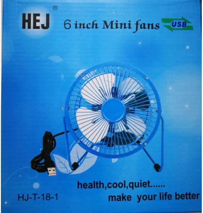 Portable Fan – Air Cooler Desktop Fan for Students | Metal Framework Mini Fan for Dormitory Use
