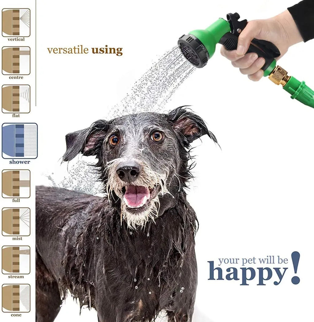 100Ft/30M Magic Hose Pipe | Expandable Garden Hose with Spray Gun | Flexible Water Hose for Car Washing, Pool Filling, and Plant Watering