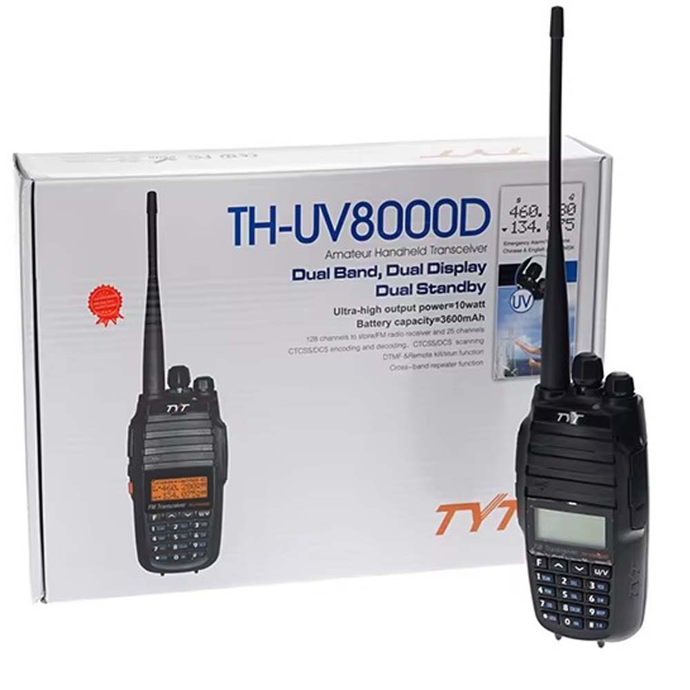 TYT TH-UV8000 OEM Mini FM Portable Walkie-Talkie. Long-range 10km Hoki Toki for outdoor & professional use. Compact design.