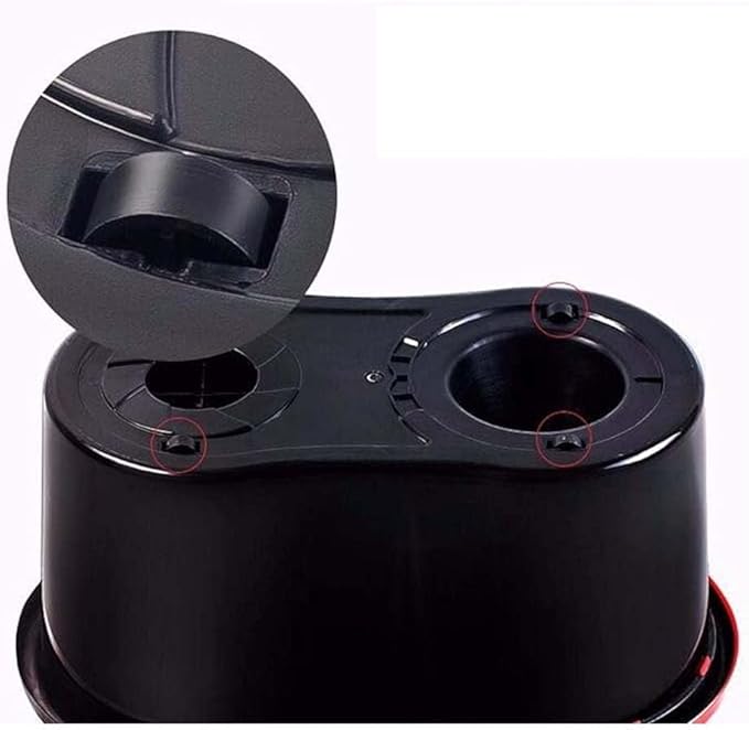 New Magic Mop Replacement Head | 360° Rotating Easy Hand Spin | Microfiber Spinning Mop - Gray | Efficient Cleaning for All Surfaces