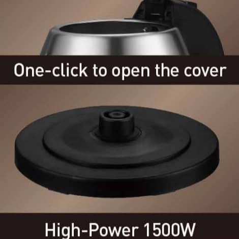 1500W Stainless Steel Electric Kettle for Home Use | Auto Power-Off | Large Capacity 2.5L