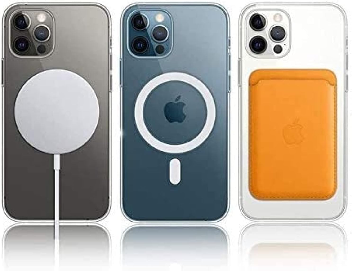 MagSafe Compatible Magnetic Phone Case with Camera Control | Military-Grade Shock Protection for iPhone 13, 13 Mini, 13 Pro, 13 Pro Max – Includes Free Screen Protector