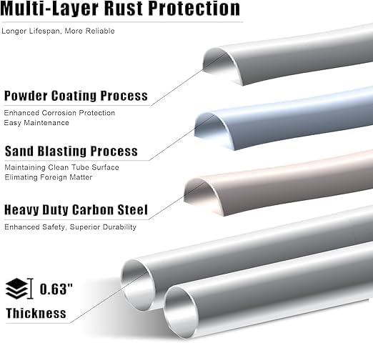 Lightweight Foldable Ladder – Anti-Slip Multi-Position Ladder, Heavy Duty & Sturdy, Compact Design for Home, Kitchen, Pantry, and Office Use, High Capacity