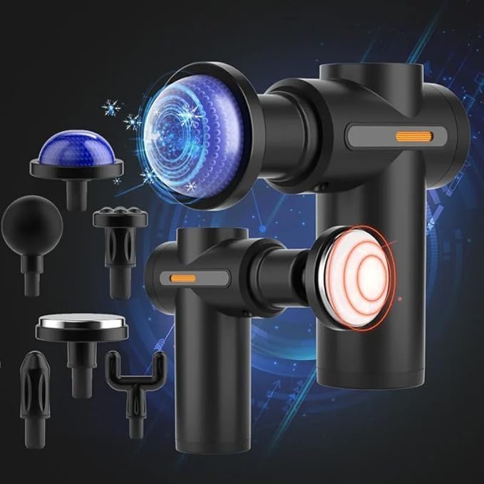 New Mini Massage Gun | Revolutionizing Muscle Relaxation with Hot and Cold Therapy | Compact Relief for Sore Muscles