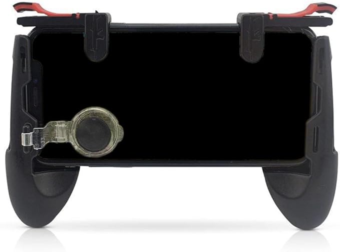 Universal Gamepad Shooter Trigger – Mobile Phone Game Controller with M24 Fire Buttons for PUBG, Compatible with Android & iOS