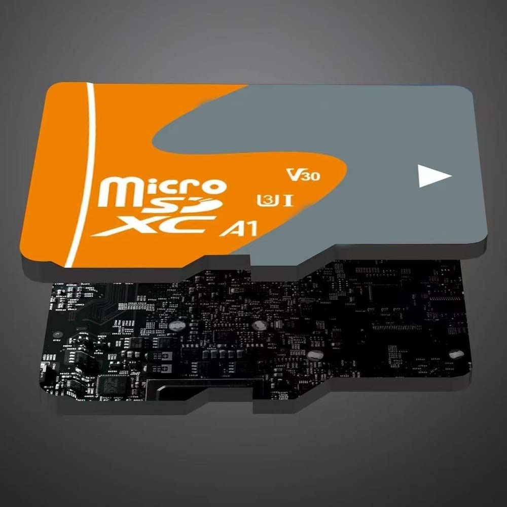 V102 64GB MicroSD Memory Card - Class 10 High-Speed TF Storage for 4K Video, Phones, Tablets & Cameras